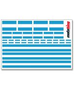 Flaggenaufkleber - Argentinien