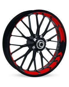 Felgenbettaufkleber Arrow