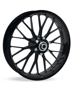 Felgenbettaufkleber Arrow Design Carbon