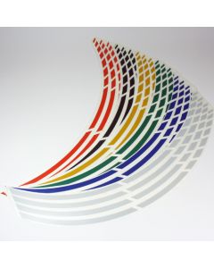 reflektierende Felgenaufkleber