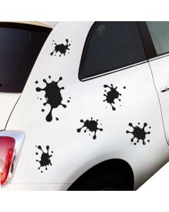 Autoaufkleber Kleckse