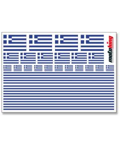 Flaggenaufkleber - Griechenland