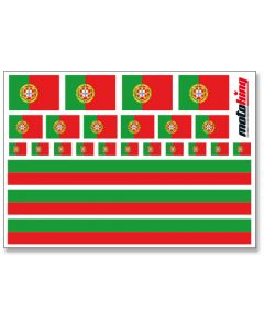 Flaggenaufkleber - Portugal