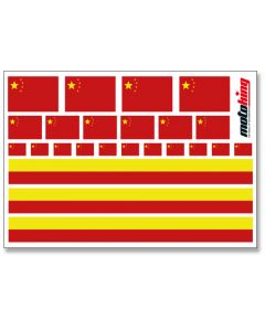 Flaggenaufkleber - China