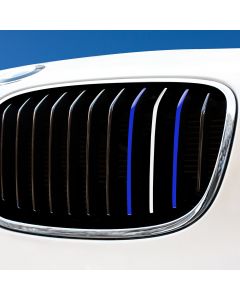 Nierenaufkleber - REFLEKTIEREND - Griechenland - Blau/Weiß/Blau