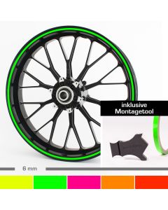 Felgenrandaufkleber 6mm Montagetool
