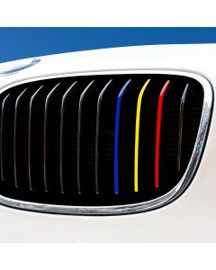 Nierenaufkleber - REFLEKTIEREND - Rumänien - Blau/Gelb/Rot