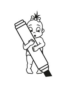 Babyaufkleber Jasmin