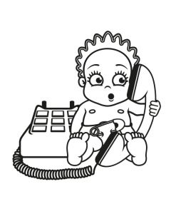 Babyaufkleber Sophie