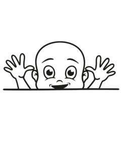 Babyaufkleber Daniel