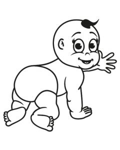 Babyaufkleber Julius