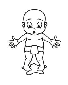 Babyaufkleber Moritz