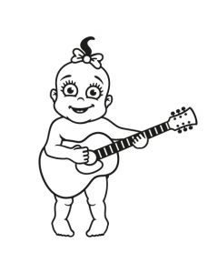 Babyaufkleber Melanie