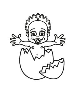 Babyaufkleber Sabrina