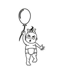 Babyaufkleber Elisabeth