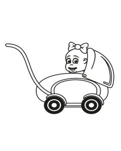 Babyaufkleber Annika