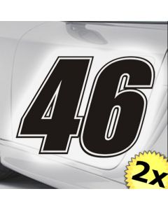 Startnummer Rennnummer Rossi Moto GP